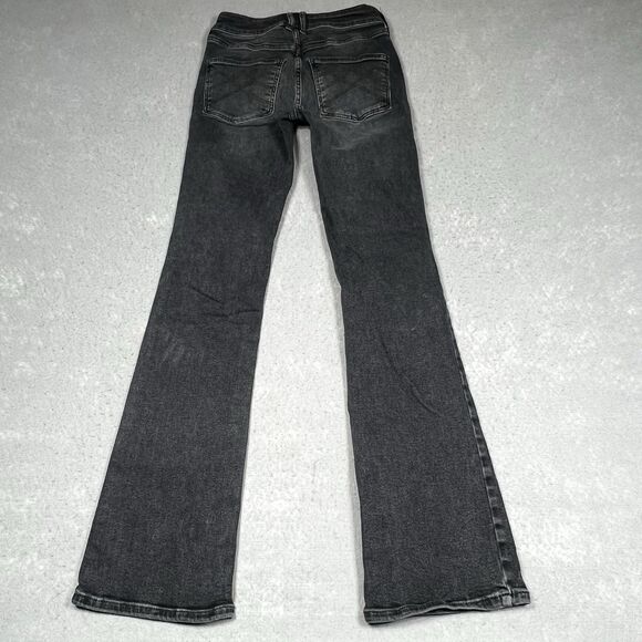 Free People We The Free Jeans Size 28 Black High Rise Straight Leg Inseam 31 in - Picture 8 of 11